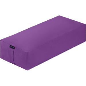image:imageRetrospec Retrospec Sequoia Rectangular Yoga Bolster Pillow  Meditation Cushion for Yoga Practices  Includes Machine Washable 100 Cotton Cover amp Durable Carry HandleMulberry