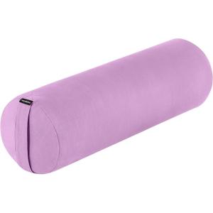 image:imageRetrospec Retrospec Sequoia Yoga Bolster Pillow  Meditation Cushion for Yoga Practices  Includes Machine Washable 100 Cotton Cover amp Durable Carry HandleWisteria