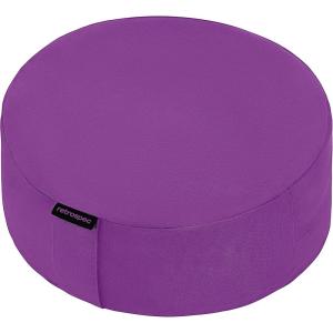 image:imageRetrospec Sedona Zafu Meditation Cushion Filled wBuckwheat Hulls  Yoga Pillow for Meditation Practices  Machine Washable 100 Cotton Cover amp Durable Carry Handle RoundMulberry