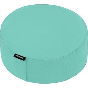 image:imageRetrospec Sedona Zafu Meditation Cushion Filled wBuckwheat Hulls  Yoga Pillow for Meditation Practices  Machine Washable 100 Cotton Cover amp Durable Carry Handle RoundSea Glass