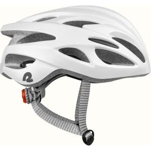 image:imageRetrospec Silas Road Bike Helmet with 24 Air Vents amp Builtin LED Safety Light  Adjustable Adult Cycling Protection 5461cm  Padded amp Lightweight DesignMatte White