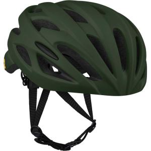 image:imageRetrospec Silas Road Bike Helmet with 24 Air Vents amp Builtin LED Safety Light  Adjustable Adult Cycling Protection 5461cm  Padded amp Lightweight DesignMatte Forest