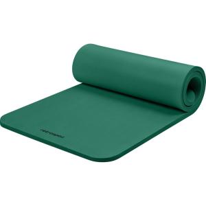 image:imageRetrospec Solana Yoga Mat 1 Thick wNylon Strap for Men amp Women  Non Slip Exercise Mat for Home Yoga Pilates Stretching Floor amp Fitness WorkoutsElm Green