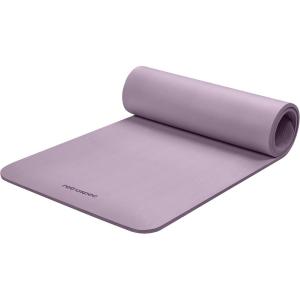 image:imageRetrospec Solana Yoga Mat Thick 12in NonSlip Workout Mat with Nylon Strap  72x24in Exercise Mat for Pilates Stretching amp Fitness  BPA Free Easy CleanViolet Haze