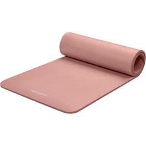 image:imageRetrospec Solana Yoga Mat Thick 12in NonSlip Workout Mat with Nylon Strap  72x24in Exercise Mat for Pilates Stretching amp Fitness  BPA Free Easy CleanRose