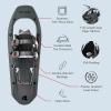 image:imageRetrospec Drifter Plus 2325 Inch Backcountry and Mountaineering Show Shoes Durable All Terrain with Secure Double Ratchet Binding Steel Toe Crampons and Heel Lifters for Winter Hiking