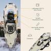 image:imageRetrospec Drifter Snowshoes amp Trekking Poles Bundle with Adjustable Bindings  Lightweight Aluminum Snow Shoes for Women amp Men  All Terrain Hiking amp Winter SportsLaurel
