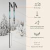 image:imageRetrospec Drifter Snowshoes amp Trekking Poles Bundle with Adjustable Bindings  Lightweight Aluminum Snow Shoes for Women amp Men  All Terrain Hiking amp Winter SportsIce Cap