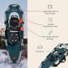 image:imageRetrospec Drifter Snowshoes amp Trekking Poles Bundle with Adjustable Bindings  Lightweight Aluminum Snow Shoes for Women amp Men  All Terrain Hiking amp Winter SportsSuperior Blue