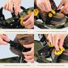 image:imageRetrospec Drifter Snowshoes amp Trekking Poles Bundle with Adjustable Bindings  Lightweight Aluminum Snow Shoes for Women amp Men  All Terrain Hiking amp Winter SportsOlive