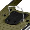 image:imageRetrospec Drifter Snowshoes for Women amp Men  Lightweight Aluminum Frame Snow Shoes with Double Ratchet Binding System Heel Lifts amp Carry Bag for All Terrain Hiking amp Winter SportsOlive