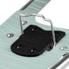 image:imageRetrospec Drifter Snowshoes for Women amp Men  Lightweight Aluminum Frame Snow Shoes with Double Ratchet Binding System Heel Lifts amp Carry Bag for All Terrain Hiking amp Winter SportsWinter Mint