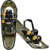 image:imageRetrospec Drifter Snowshoes for Women amp Men  Lightweight Aluminum Frame Snow Shoes with Double Ratchet Binding System Heel Lifts amp Carry Bag for All Terrain Hiking amp Winter SportsOlive