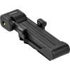 image:imageRetrospec Fortitude Folding Bike Lock  Heavy Duty AntiTheft 5mm Coated Steel Cut Resistant Bars Disc Cylinder Pick Resistant Lock with 2 Rust Resistant Keys and Lock CarrierMatte Black