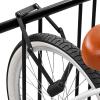 image:imageRetrospec Fortitude Folding Bike Lock  Heavy Duty AntiTheft 5mm Coated Steel Cut Resistant Bars Disc Cylinder Pick Resistant Lock with 2 Rust Resistant Keys and Lock CarrierMatte Black