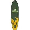 image:imageRetrospec Weekender Inflatable Stand Up Paddle Board Includes Paddle Pump and Accessories 106 Lightweight iSUP Puncture Resistant Inflatable Paddle Board for AdultsWild Spruce