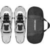 image:imageRetrospec Drifter Snowshoes for Women amp Men  Lightweight Aluminum Frame Snow Shoes with Double Ratchet Binding System Heel Lifts amp Carry Bag for All Terrain Hiking amp Winter SportsArctic