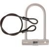 image:imageRetrospec Lookout ULock Bike Lock with 4Ft Security Cable Heavy Duty AntiTheft Bicycle Lock with 14mm Shackle Pick Resistant amp Secure AntiRotation DesignMatte Bone