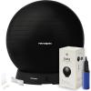 image:imageRetrospec Luna Exercise Ball with Pump  AntiBurst Fitness Equipment for Yoga Core Training amp Stability  Home Gym Swiss Ball for Office amp PregnancyBlack