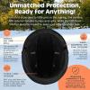 image:imageComstock Kids Ski amp Snowboard Helmet with ABS Shell EPS Impact Protection amp 10 Cooling Vents  Adjustable Winter Sports Gear Goggle ClipMatte Black