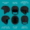 image:imageComstock Kids Ski amp Snowboard Helmet with ABS Shell EPS Impact Protection amp 10 Cooling Vents  Adjustable Winter Sports Gear Goggle ClipMatte Black