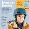 image:imageComstock Kids Ski amp Snowboard Helmet with ABS Shell EPS Impact Protection amp 10 Cooling Vents  Adjustable Winter Sports Gear Goggle ClipMatte Blue Ridge