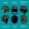 image:imageComstock Kids Ski amp Snowboard Helmet with ABS Shell EPS Impact Protection amp 10 Cooling Vents  Adjustable Winter Sports Gear Goggle ClipMatte Forest