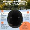 image:imageComstock Kids Ski amp Snowboard Helmet with ABS Shell EPS Impact Protection amp 10 Cooling Vents  Adjustable Winter Sports Gear Goggle ClipMatte Forest