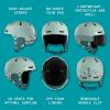 image:imageComstock Kids Ski amp Snowboard Helmet with ABS Shell EPS Impact Protection amp 10 Cooling Vents  Adjustable Winter Sports Gear Goggle ClipMatte Matcha Forest