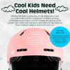 image:imageComstock Kids Ski amp Snowboard Helmet with ABS Shell EPS Impact Protection amp 10 Cooling Vents  Adjustable Winter Sports Gear Goggle ClipMatte Rose