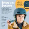 image:imageComstock Kids Ski amp Snowboard Helmet with ABS Shell EPS Impact Protection amp 10 Cooling Vents  Adjustable Winter Sports Gear Goggle ClipMatte Superior Blue