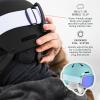 image:imageRetrospec Comstock Ski Helmet  Snowboard Helmet for Adults amp Youth  Adjustable Fit Snow Helmet with Protective Shell and Breathable Vents for Men Women Boys amp GirlsMatte Blue Ridge