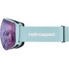 image:imageRetrospec Dipper Plus Kids Ski amp Snowboard Snow Goggles amp Lens for Children Interchangeable Lens  Skiing and SnowboardingMatte IceBismuth