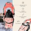 image:imageRetrospec Drifter Kids Snowshoes Bundle with Adjustable Trekking Poles  Lightweight Aluminum Hiking Sticks Collapsible for Boys amp Girls All Terrain  Walking Sticks with Carrying BagBlush