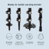 image:imageRetrospec Drifter Kids Snowshoes Bundle with Adjustable Trekking Poles  Lightweight Aluminum Hiking Sticks Collapsible for Boys amp Girls All Terrain  Walking Sticks with Carrying BagBrash Blue