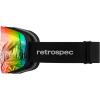 image:imageRetrospec Flume Ski Goggles for Men and Women UV ProtectionMatte BlackKaleido