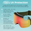 image:imageRetrospec Flume Ski Goggles for Men and Women UV ProtectionMatte ForestHeliodor