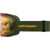 image:imageRetrospec Flume Ski Goggles for Men and Women UV ProtectionMatte ForestHeliodor