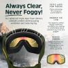image:imageRetrospec Flume Ski Goggles for Men and Women UV ProtectionMatte ForestHeliodor