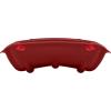 image:imageRetrospec Retrorider Plastic Snow Sled  Toboggan Style with Pull Rope ColdResistant Coating and Hard Bottom for Smooth Downhill Rides  Available in 35 and 48 Sizes for Kids and AdultsBrrgundy