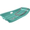 image:imageRetrospec Retrorider Plastic Snow Sled  Toboggan Style with Pull Rope ColdResistant Coating and Hard Bottom for Smooth Downhill Rides  Available in 35 and 48 Sizes for Kids and AdultsWintertide