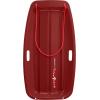 image:imageRetrospec Retrorider Plastic Snow Sled  Toboggan Style with Pull Rope ColdResistant Coating and Hard Bottom for Smooth Downhill Rides  Available in 35 and 48 Sizes for Kids and AdultsBrrgundy