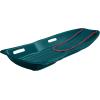 image:imageRetrospec Retrorider Plastic Snow Sled  Toboggan Style with Pull Rope ColdResistant Coating and Hard Bottom for Smooth Downhill Rides  Available in 35 and 48 Sizes for Kids and AdultsSnowy Spruce