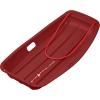 image:imageRetrospec Retrorider Plastic Snow Sled  Toboggan Style with Pull Rope ColdResistant Coating and Hard Bottom for Smooth Downhill Rides  Available in 35 and 48 Sizes for Kids and AdultsBrrgundy