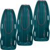 image:imageRetrospec Retrorider Plastic Snow Sled  Toboggan Style with Pull Rope ColdResistant Coating and Hard Bottom for Smooth Downhill Rides  Available in 35 and 48 Sizes for Kids and AdultsSnowy Spruce
