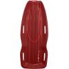 image:imageRetrospec Retrorider Plastic Snow Sled  Toboggan Style with Pull Rope ColdResistant Coating and Hard Bottom for Smooth Downhill Rides  Available in 35 and 48 Sizes for Kids and AdultsBrrgundy