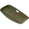 image:imageRetrospec Retrorider Plastic Snow Sled  Toboggan Style with Pull Rope ColdResistant Coating and Hard Bottom for Smooth Downhill Rides  Available in 35 and 48 Sizes for Kids and AdultsMistletoe