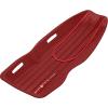 image:imageRetrospec Retrorider Plastic Snow Sled  Toboggan Style with Pull Rope ColdResistant Coating and Hard Bottom for Smooth Downhill Rides  Available in 35 and 48 Sizes for Kids and AdultsBrrgundy