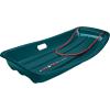 image:imageRetrospec Retrorider Plastic Snow Sled  Toboggan Style with Pull Rope ColdResistant Coating and Hard Bottom for Smooth Downhill Rides  Available in 35 and 48 Sizes for Kids and AdultsSnowy Spruce