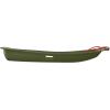 image:imageRetrospec Retrorider Plastic Snow Sled  Toboggan Style with Pull Rope ColdResistant Coating and Hard Bottom for Smooth Downhill Rides  Available in 35 and 48 Sizes for Kids and AdultsMistletoe